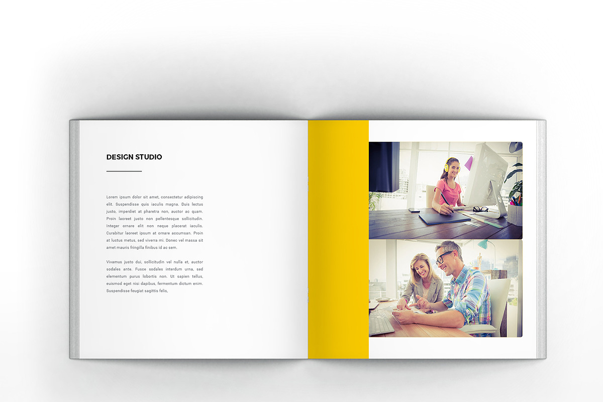 Portfolio Square Brochure, a Brochure Template by Incools Stokie (Photo 4 of 12)