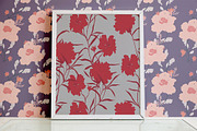 20JPG/EPS Tropical floral pattern, a Pattern Graphic by Theraphosath (Thumbnail 2 of 30)