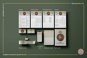 Minimalist Brown Coffee Resume Canva