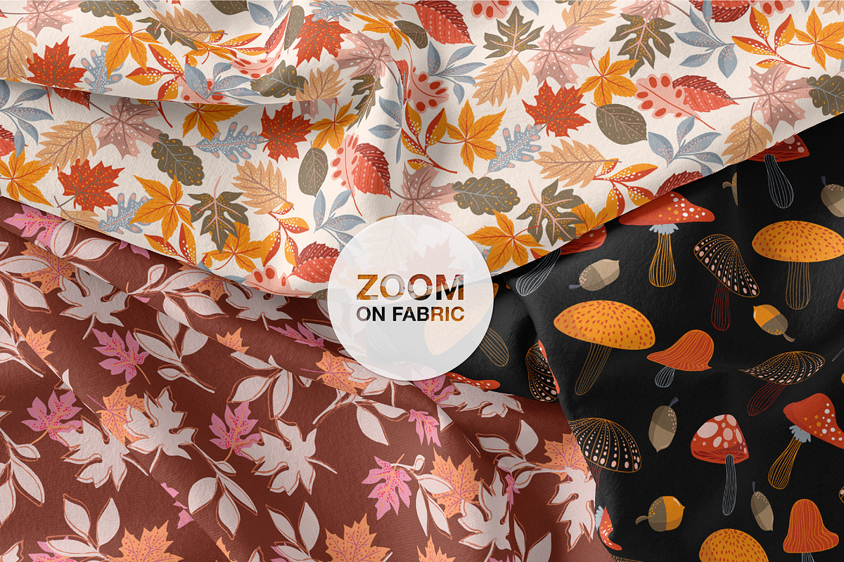 FALL VIBES, a Pattern Graphic by MSNTY STUDIOX