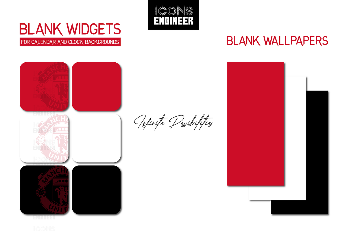 Man United Theme Pack | Home Kit, an Icon by IconsEngineer (Photo 9 of 11)