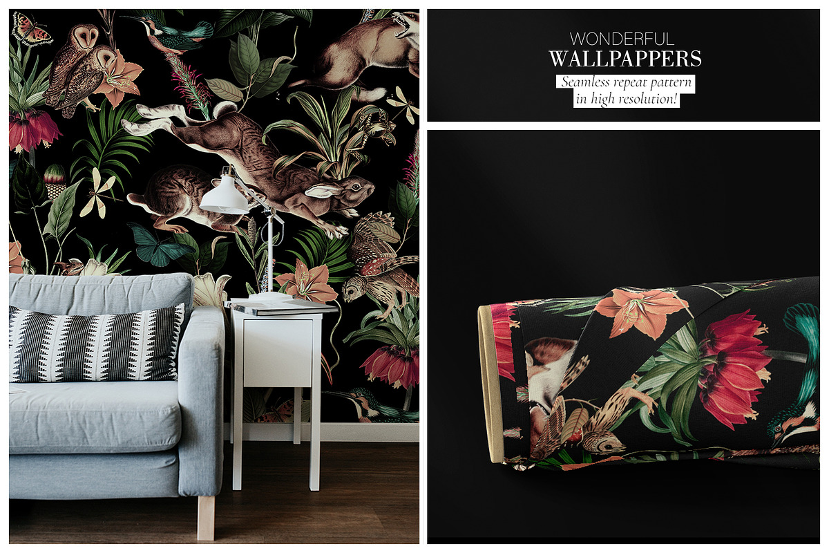 Garden, luxury SS2024 Print, a Wallpaper Graphic by Luiz da Rolt Grathwohl (Photo 9 of 12)