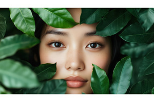 Close-up of an Asian woman's face, a Person Photo by Sergey Kotenev