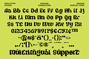 Kagura Display Font, a Sans Serif Font by executypeStudio (Thumbnail 11 of 13)