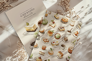 Watercolor Japanese Desserts &Coffee, a Decorative Illustration by ThaismotaCreativeCo (Thumbnail 4 of 7)