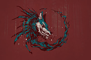 Wolf, an Animal Illustration by illusign (Thumbnail 1 of 2)