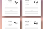 Minimalist 2025 Calendar Template, a Social Media Template by MightyDesign (Thumbnail 5 of 8)