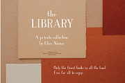 LIBRARY: Romantic & Vintage Serif, a Sans Serif Font by Chez Núñez (Thumbnail 3 of 5)