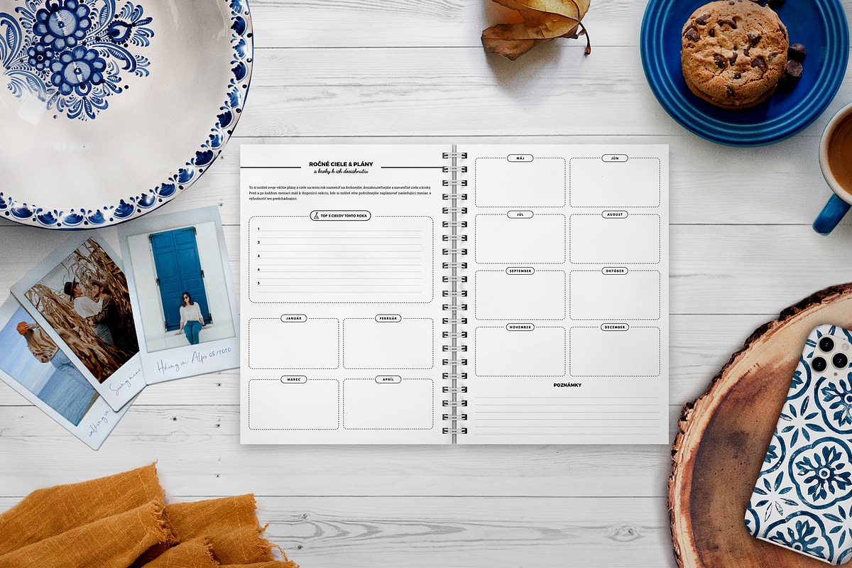 Majolic Planner Mockup (16 in 1), a Books & Magazine Mockup by Europe.graphics (Photo 5 of 10)