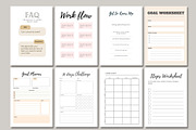 Ecourse Workbook& ebook Canva Templa, a Magazine Template by iloveTemplate (Thumbnail 7 of 8)
