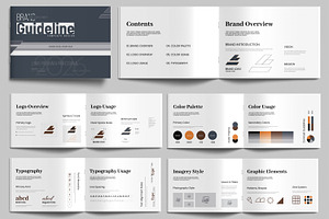 Business Identity Brand Guideline, a Brochure Template by MightyDesign