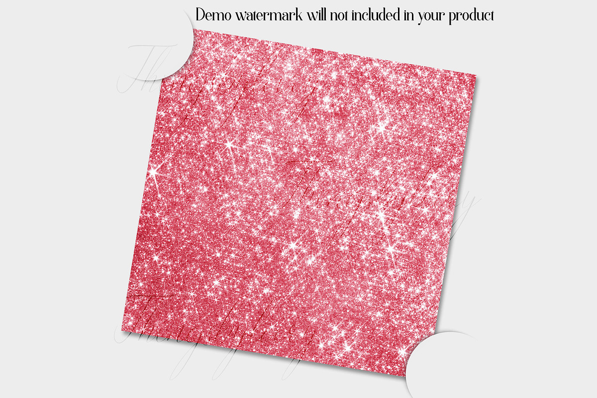 100 Starry Bling Glitter Digital Pap, a Texture Graphic by ThingsbyLary (Photo 7 of 10)