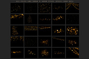 Gold Christmas Bokeh Overlays, an Object Graphic by Paper Farms (Thumbnail 6 of 7)