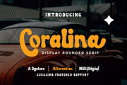 Coralina - Retro Serif, a Serif Font by Lettermine (Thumbnail 1 of 10)