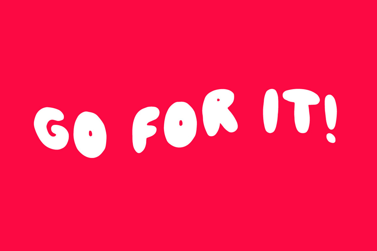 Peanut Butter Bubble Font, a Sans Serif Font by Lemonade Pixel (Photo 3 of 6)
