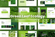 Green Leaf Ecology Presentation, a Presentation Template by NecrolitSlide (Thumbnail 1 of 8)