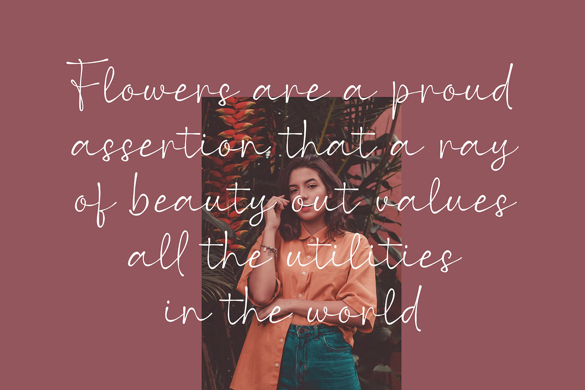 Allegedly - a Handwritten Font, a Script Font by Ali Hamidi (Photo 7 of 9)