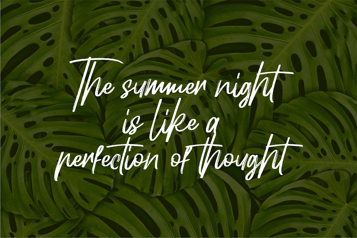 Hellotropica Handbrush Fonts preview 4