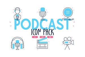 Podcast Icons