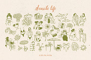 Travel Vibes Illustrations, an Object Graphic by DesignThatMatters (Thumbnail 3 of 11)