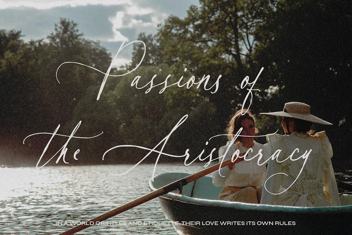 The Enchanted Garden // Calligraphy, a Handwritten Font by PeachCreme (Photo 4 of 13)