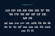 Selauk | Futuristic Font, a Serif Font by twinstd (Thumbnail 10 of 13)