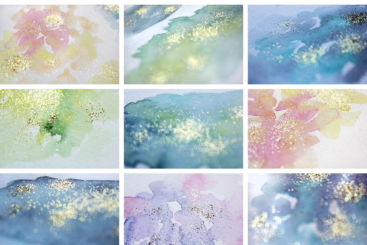 Glitterica Background Set, a Texture Graphic by eclosque (Photo 4 of 7)