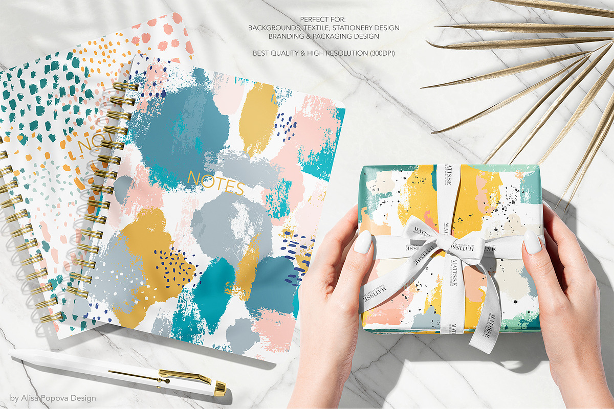 MATISSE Abstract Patterns Collection, a Pattern Graphic by Alisa Fimen Design (Photo 5 of 11)