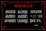Trowing Axes, a Blackletter Font by EN86-21 (Thumbnail 7 of 7)