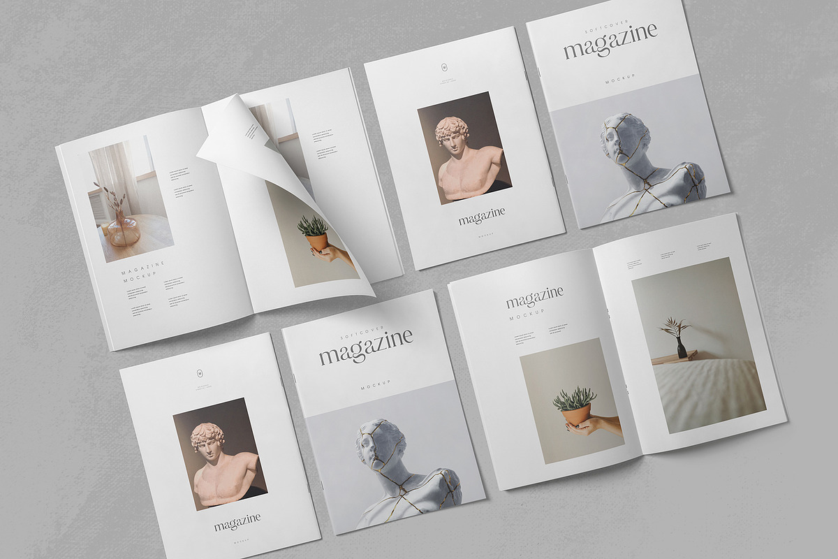 Magazine Mockup, a Product Mockup by ZippyPixels (Photo 4 of 4)