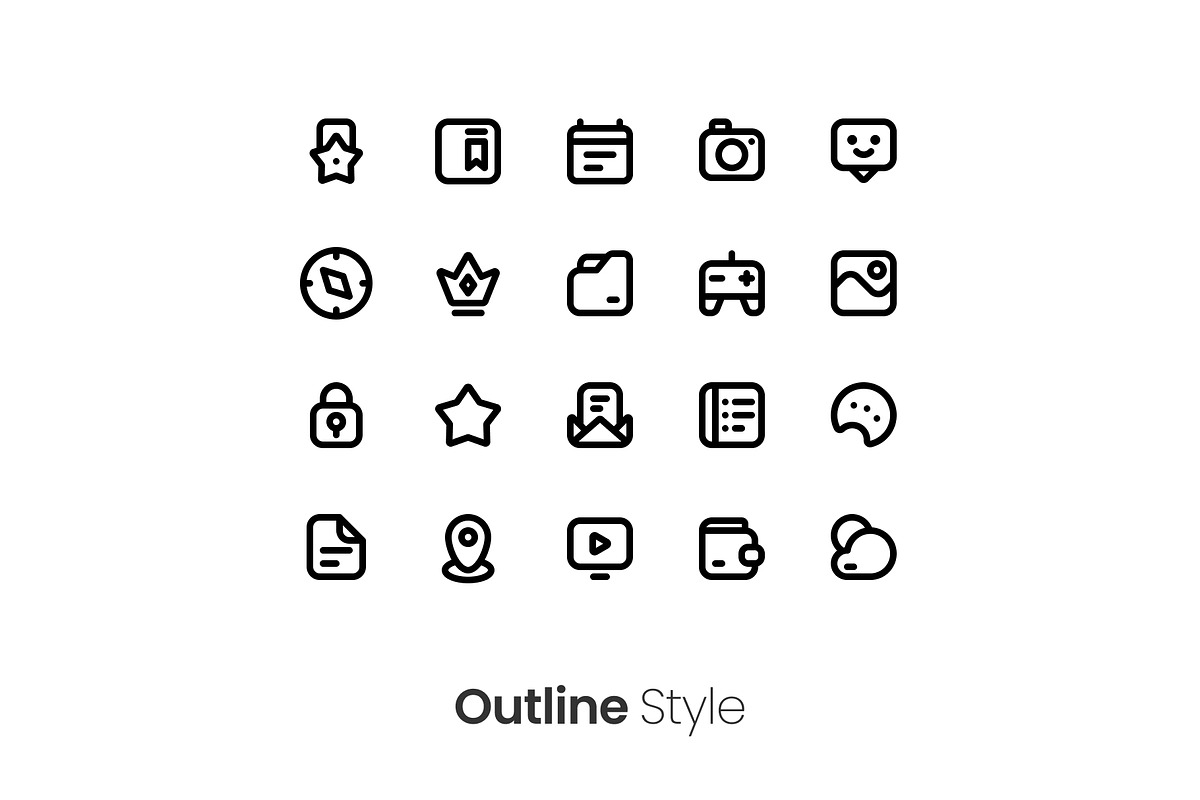 6 Styles User Interface Icon Pack, a Duotone Icon by hafizhhapis (Photo 2 of 7)