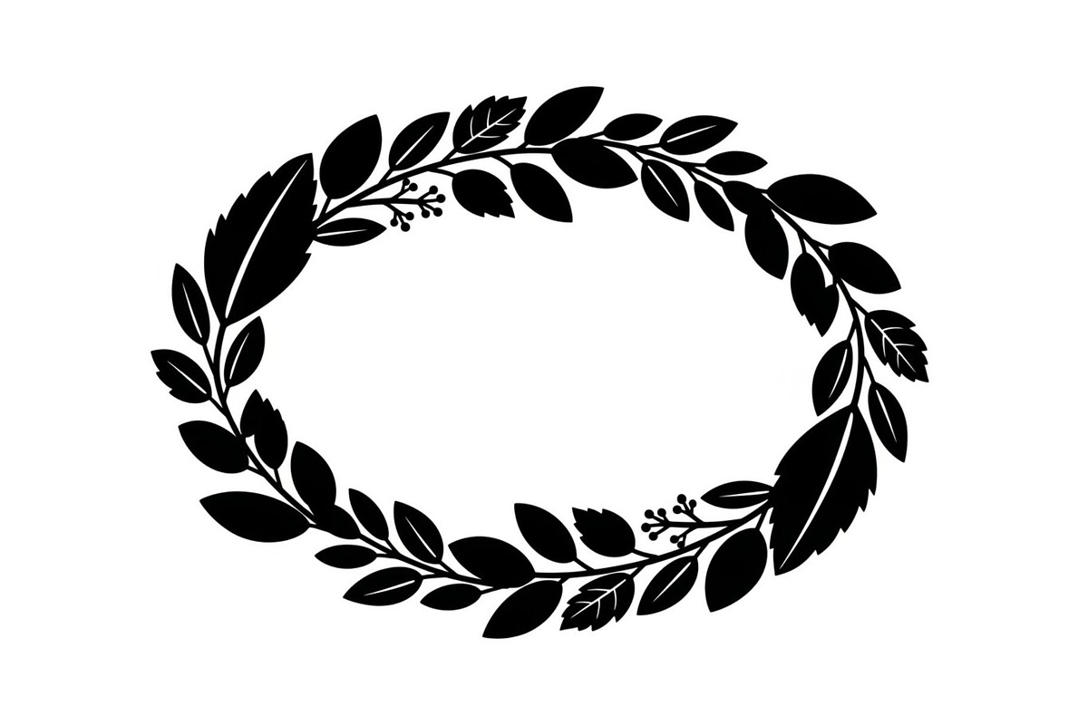 Decorative Nature Frame Silhouette, a Graphic by BIPLOB EXPERT (Photo 12 of 13)