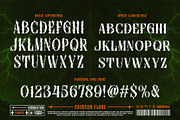Crimson Flare Typeface, a Serif Font by alit design (Thumbnail 7 of 20)