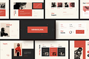 Creative Minimal Presentation Canva, a Presentation Template by ArtisanaAura (Thumbnail 1 of 11)
