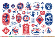 SURFING PARADISE ( Editable ), an Illustration by Artistic & Unique (Thumbnail 1 of 20)