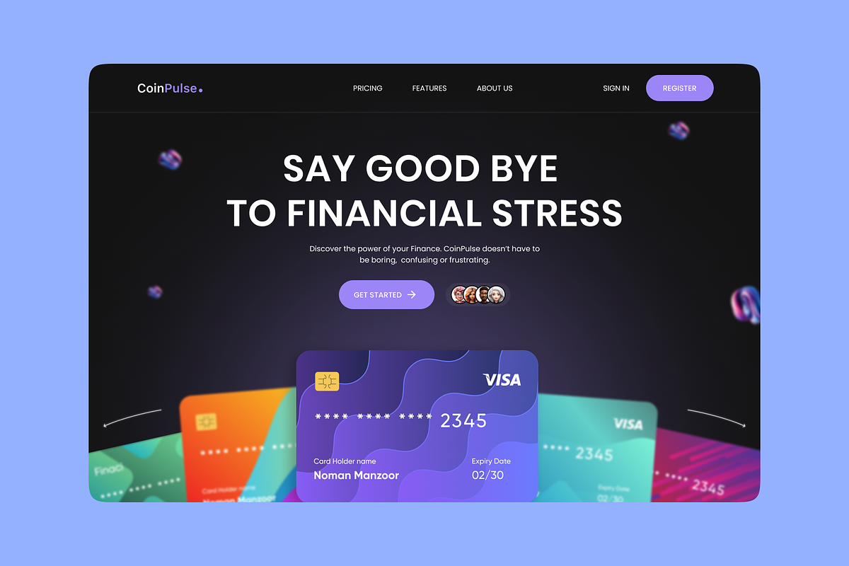 Website Hero Section Modern UI Kit, an UI Kit Template by nwdigitalstore (Photo 5 of 6)