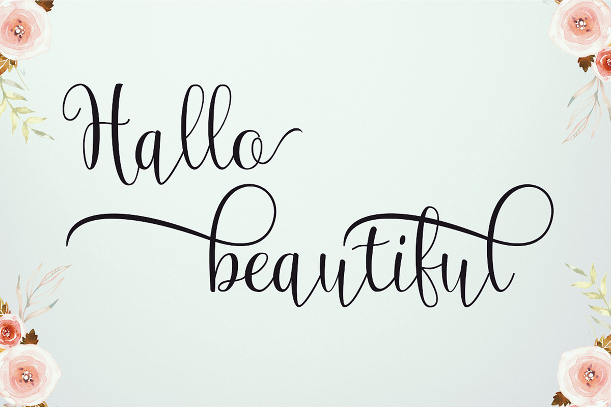 Magnolia, a Script Font by PollemSt (Photo 4 of 8)
