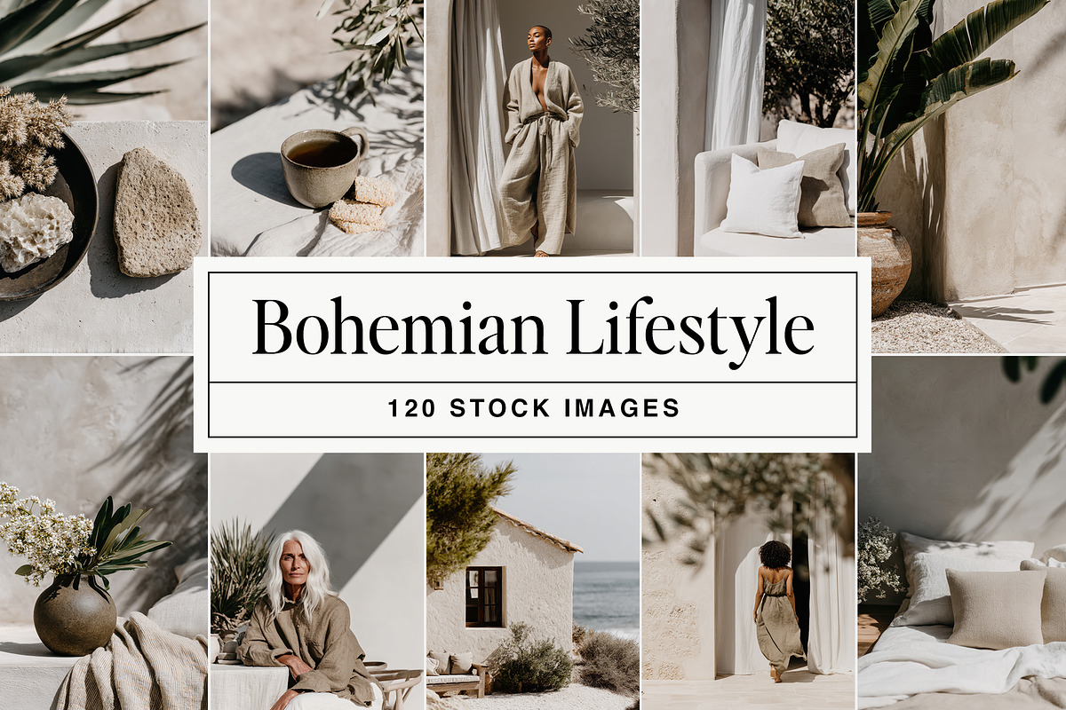 Boho Lifestyle Stock Images, an Architecture Photo by Studio Loire (Photo 1 of 13)