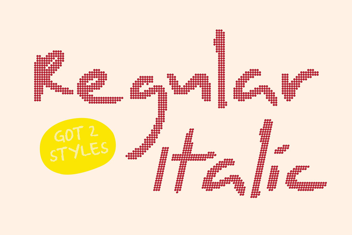 CS Brilon Disco, a Sans Serif Font by Craft Supply Co. (Photo 3 of 8)