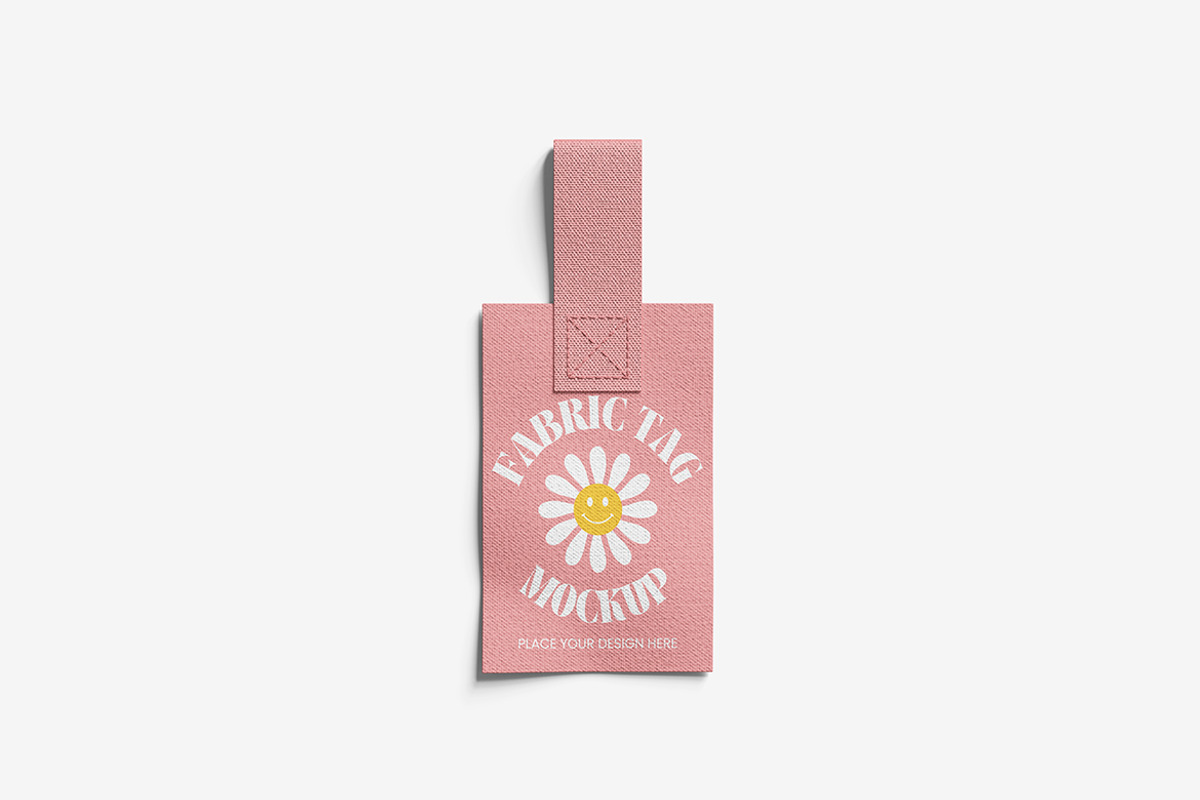 Fabric Tag Mockup, a Product Mockup by Indah (Photo 5 of 6)