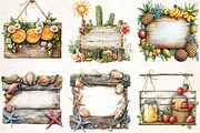 Summer Wooden Sign Sublimation, an Illustration by Libby Wishes (Thumbnail 5 of 6)