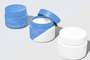 Luxury Cosmetic Cream Jar Mockup, a Packaging Mockup by graphicsauce (Thumbnail 3 of 4)