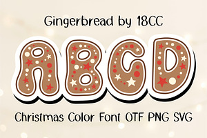 Gingerbread OTF PNG SVG