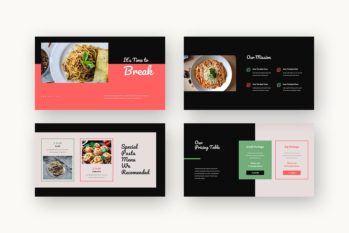 Daio : Food Business Google Slides, a Presentation Template by Punkl Camp (Photo 15 of 16)