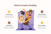 75 Professional Illustrations Bundle, a Person Illustration by Prosymbols (Thumbnail 2 of 10)