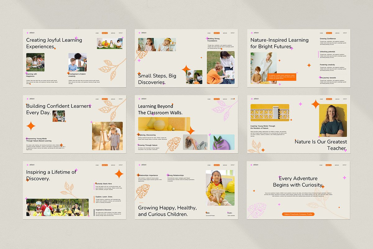 ARAH Company Profile Presentation, a Presentation Template by evgenystudio (Photo 3 of 4)