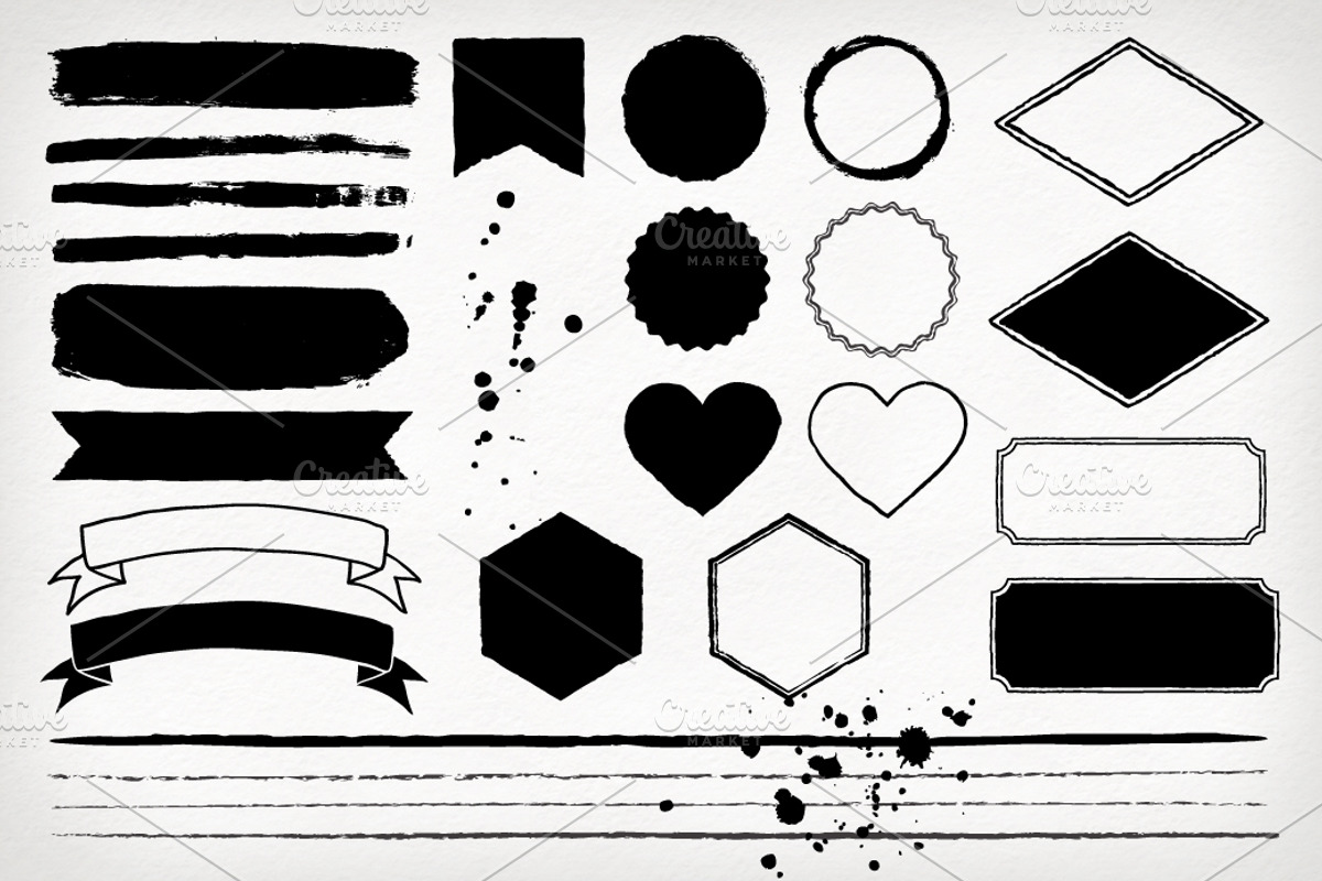 Gold Foil Design Elements & Vectors, an Object Graphic by Summit Avenue (Photo 4 of 5)