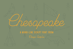 Chesapeake Script Font