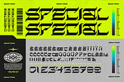 Barok Display Typeface, a Sans Serif Font by God Control (Thumbnail 10 of 10)