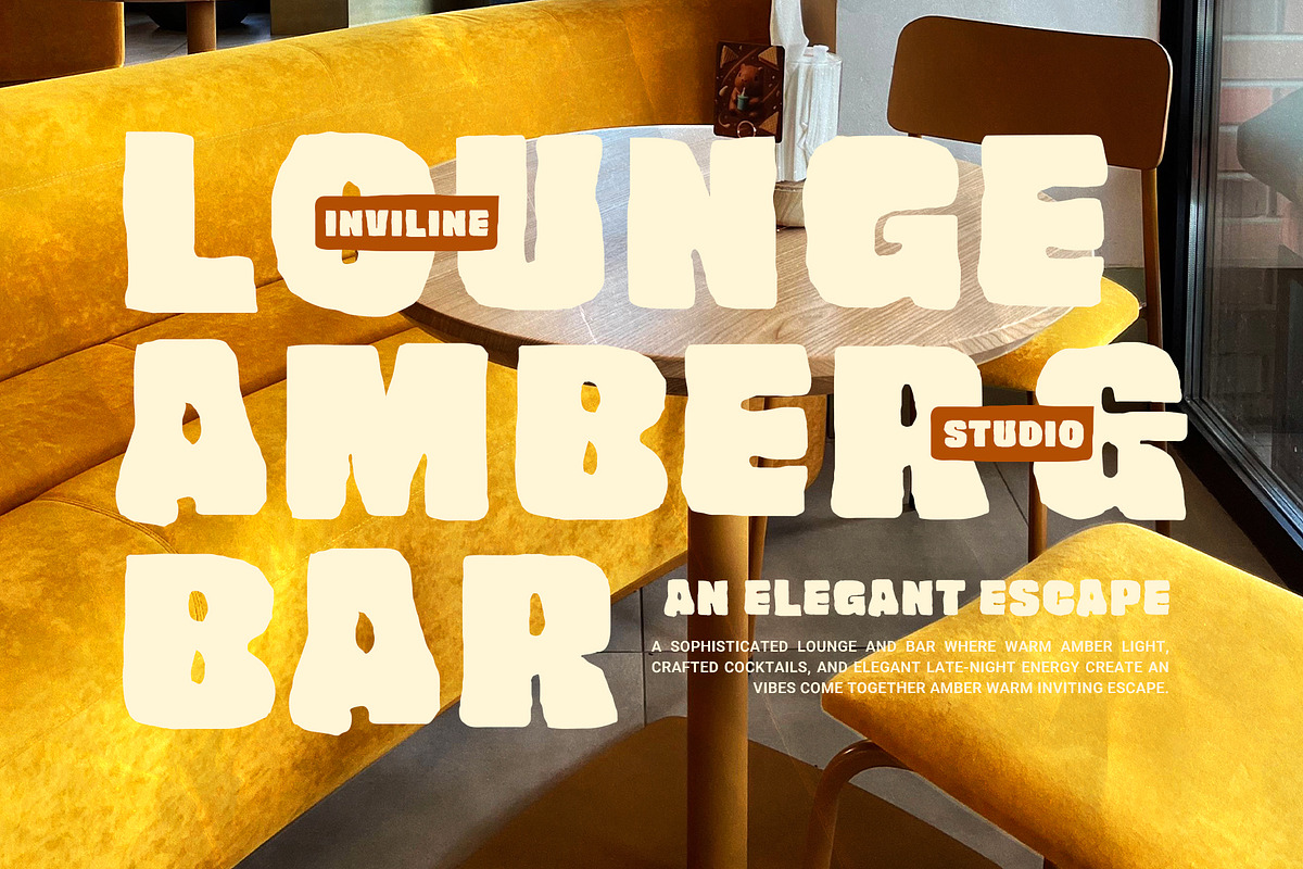 Felty Drops - Rough Display Typeface, a Sans Serif Font by Inviline.co (Photo 9 of 10)